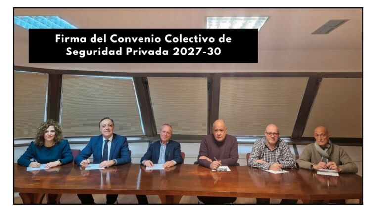 Vettonia Seguridad participa en la firma del Convenio Colectivo de Seguridad Privada